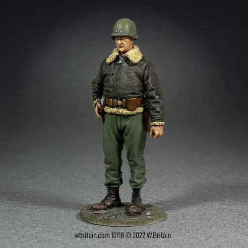 U.S. General George S. Patton Winter, 1944-45