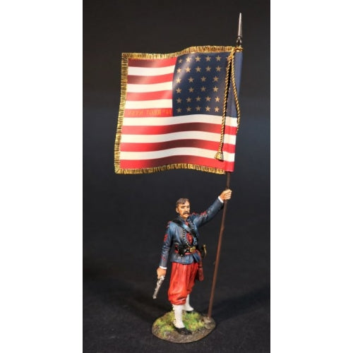 Flagbearer, 14th Regt., New York State Militia