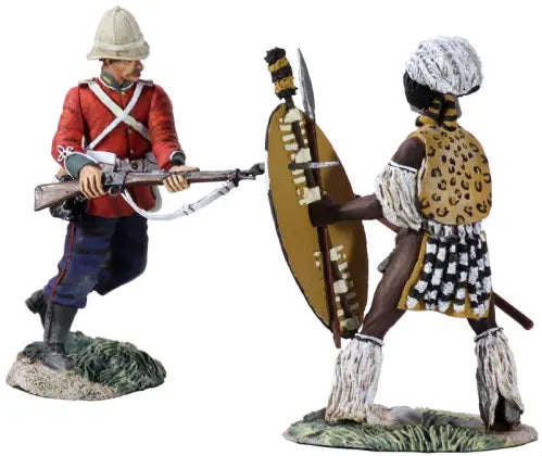 Stuck - British 24th Foot Private and Zulu