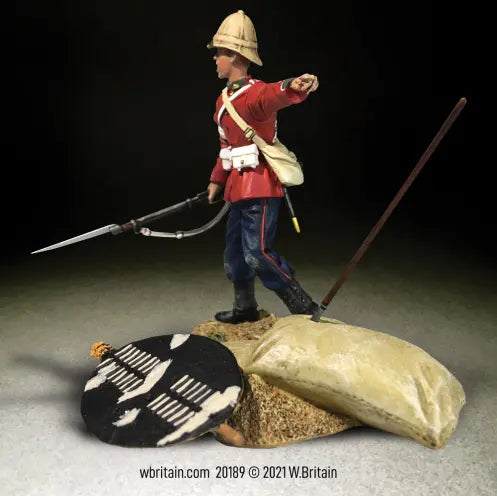 Here They Come! 24th Foot Yelling and Pointing