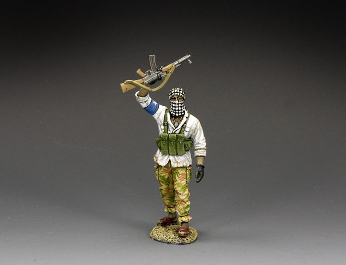 Mog. Militiaman Celebrating