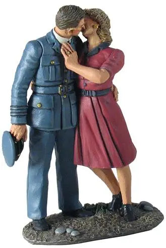 I'll Be Seeing You - RAF Pilot and Girl Kissing Goodbye