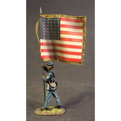 Standard Bearer with National Colors, 54th Regiment Massachusetts Volunteer Infantry