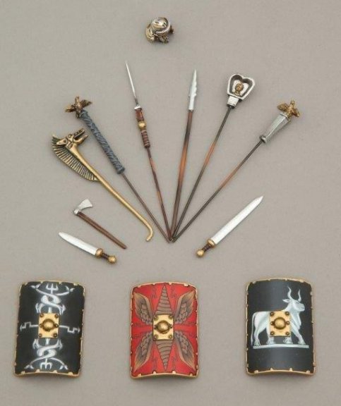 Roman and Barbarian Weapons