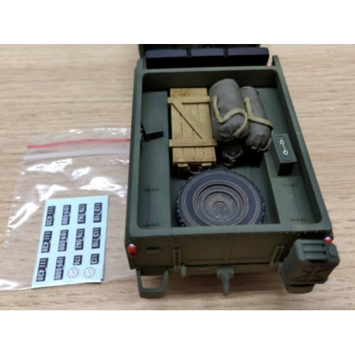 Australian Landrover Vietnam no driver with decals