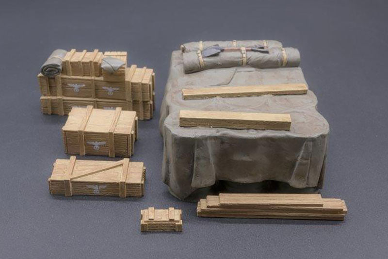 Fuel Barrels with Tarpaulin Cover Set