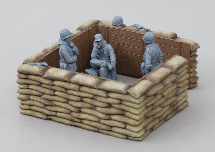 Large Sand Bag Emplacement