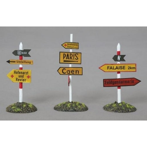 German Road Signs, France 1944