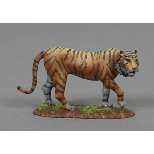 Tiger on Grass Base
