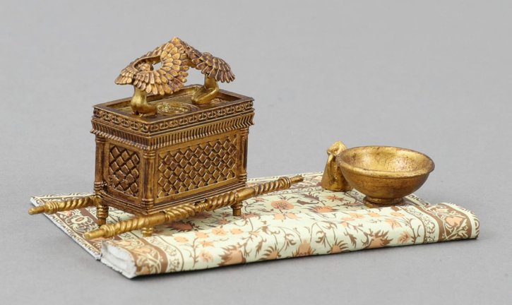 The Ark of the Covenant Rug, Gold Jug & Plate