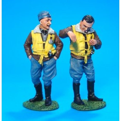 Josef Pips Priller and friend