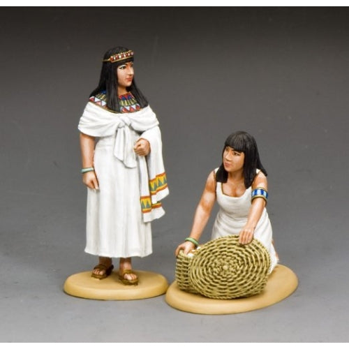 Princess, maid and baby.