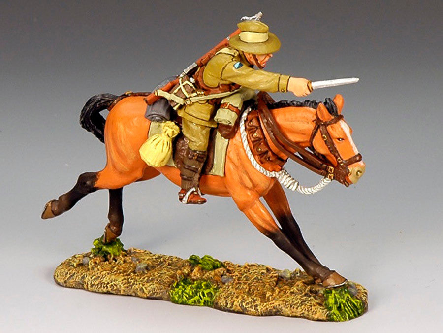 Charging with bayonet (to the front)