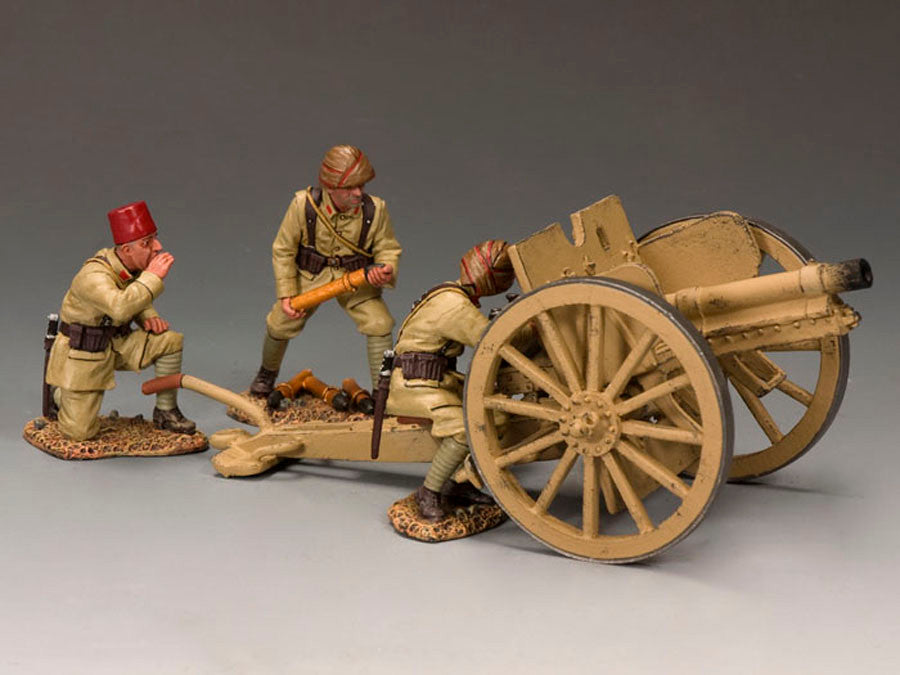 turkish 77mm artillery set