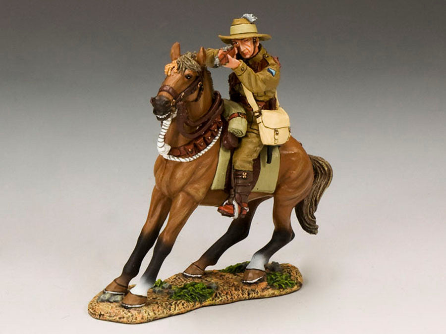 firing rifle light horseman