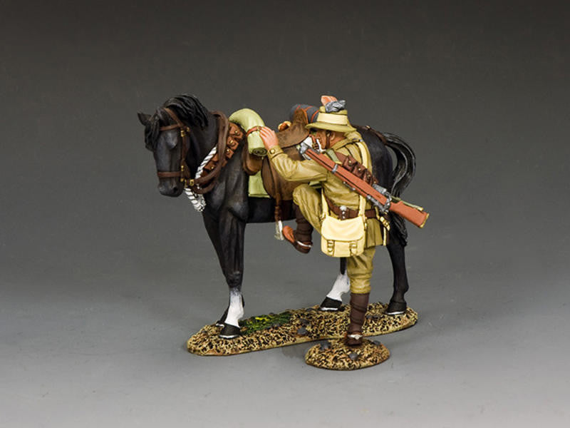 ALH Trooper Mounting Up (Black horse version)