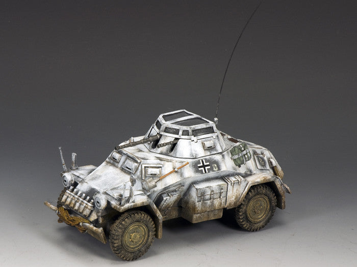 SD KFZ 222 ARMOURED CAR WINTER CAMOUFLAGE