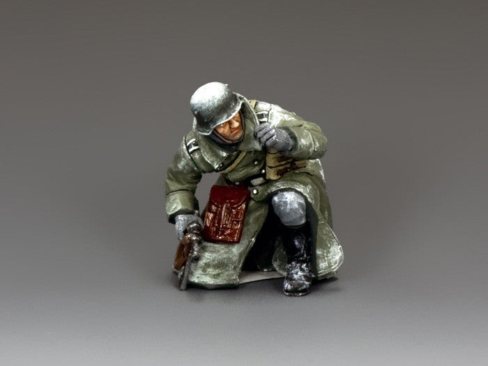 Kneeling Winter Officer