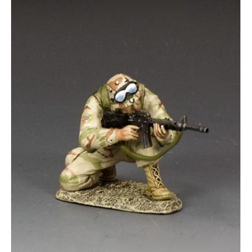 Ranger Kneeling and firing M16A2
