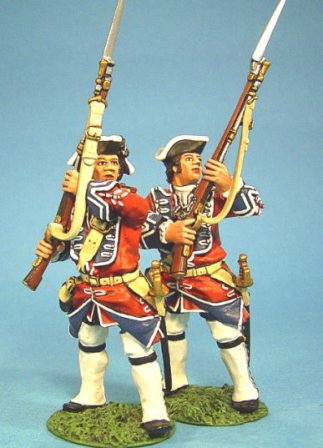 British 4th Reg. Of Foot, At Ready (2pc)