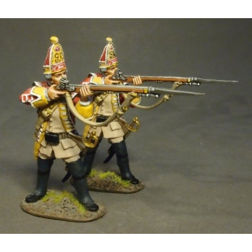Two Grenadiers Firing, 44th Regiment of Foot