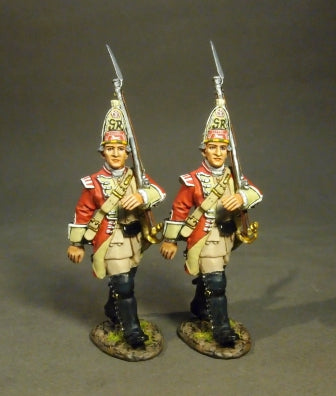 British 48th Regiment of foot, Grenadiers Marching, (2pcs) 