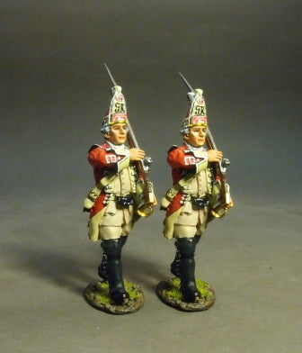 British 48th Regiment of Foot, Grenadiers Marching, (2pcs) 