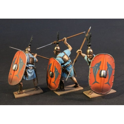 Three Roman Warship Marines
