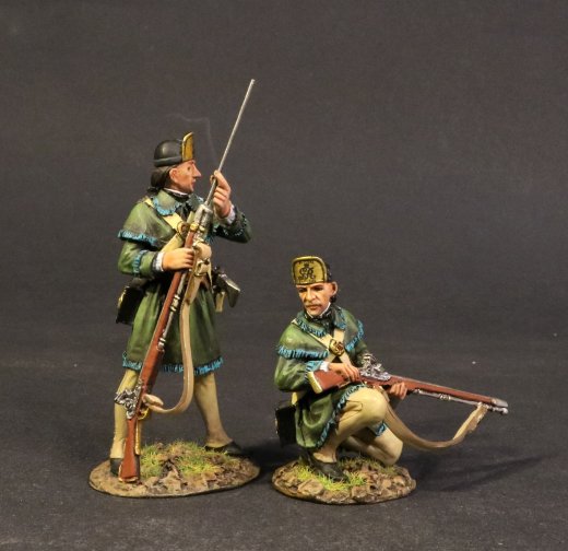 Two Rangers Skirmishing, Butler's Rangers The Destructives