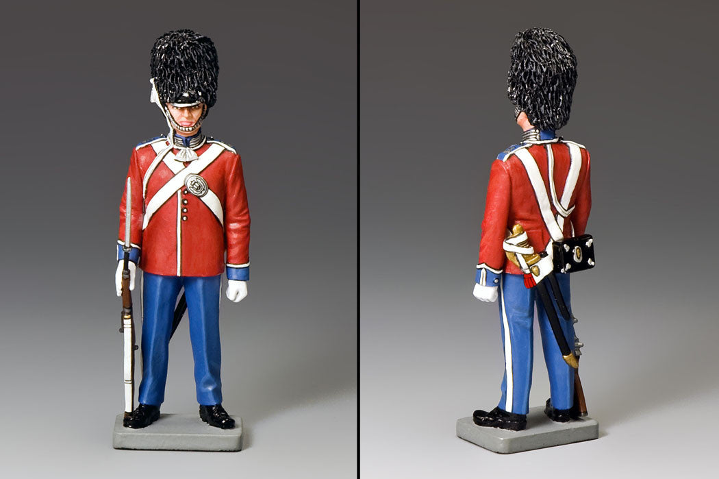 Standing-At-Ease Guardsman (Red Tassel)