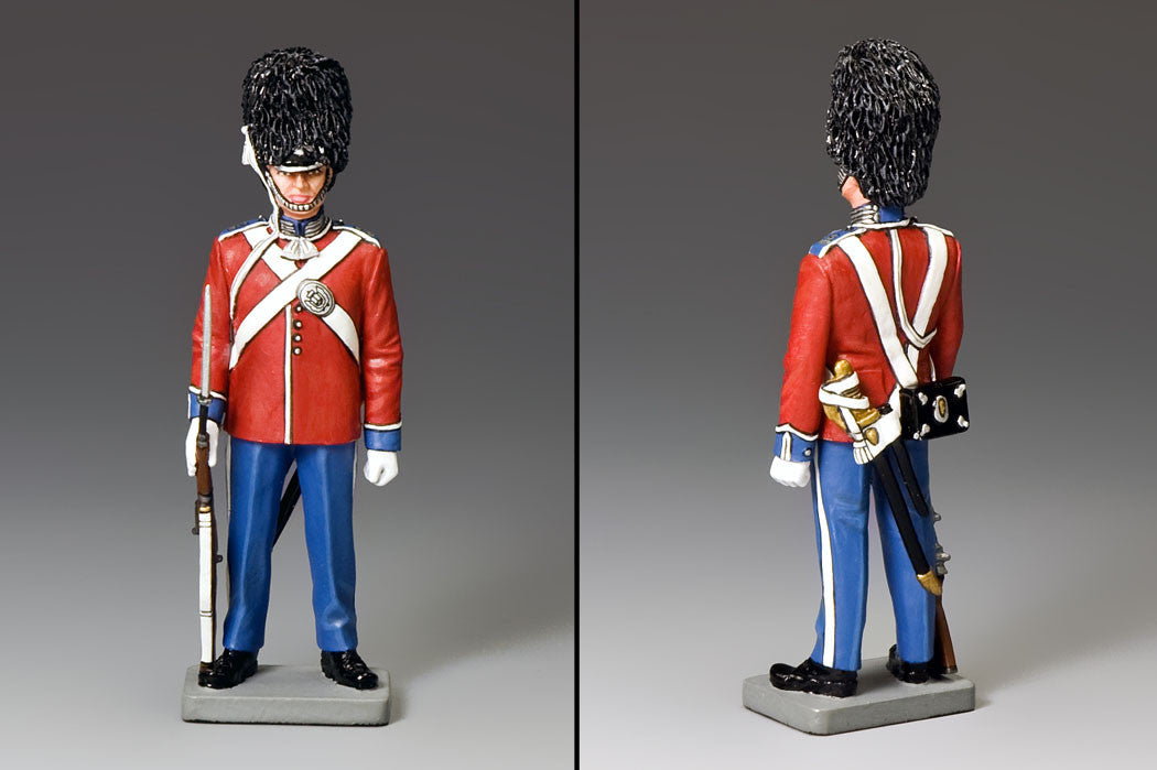 Standing-At-Ease Guardsman (White Tassel)