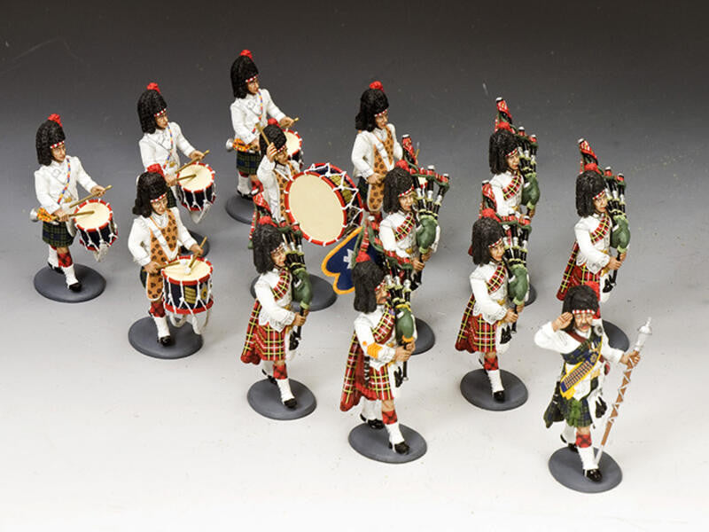 Black Watch In The White Tropical Uniform