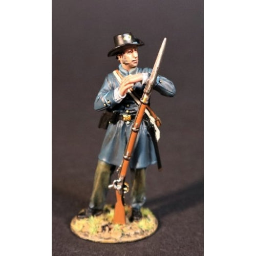 Infantry Standing, Co. L, West Augusta Guards, 5th VA Regt.