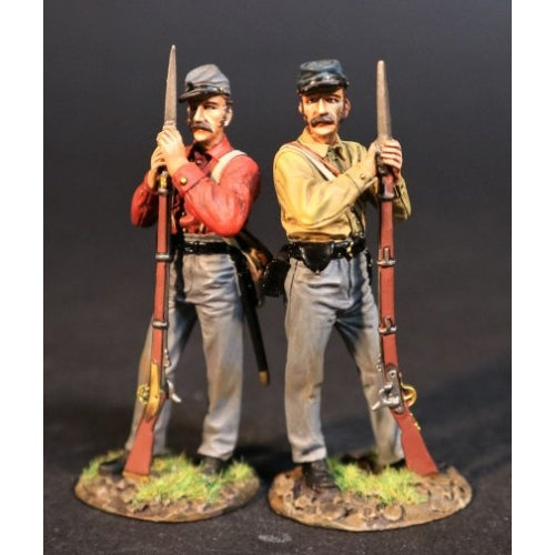 Two Infantry Standing, 5th VA Regt., Army of the Shenandoah