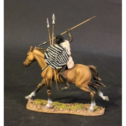 Numidian Light Cavalry with Zebra Shield