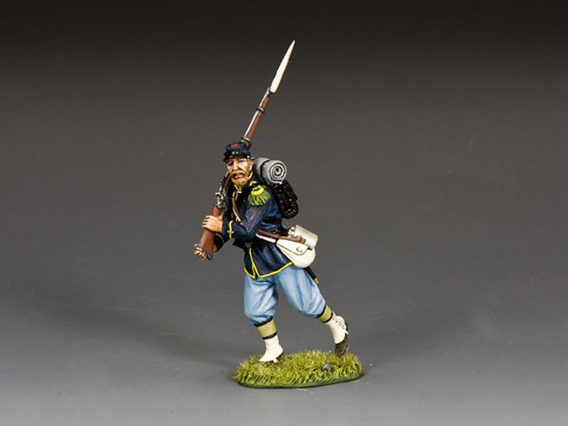 Infantryman Advancing (Hand on Rifle)