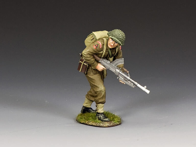 Advancing Bren Gunner (w/grass base)