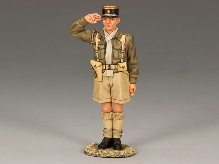 Legion Officer Saluting