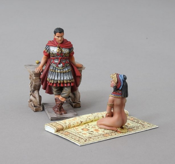 Cleopatra and Caesar