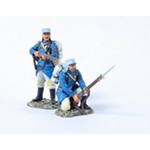 Standing and Kneeling repel clean shaven