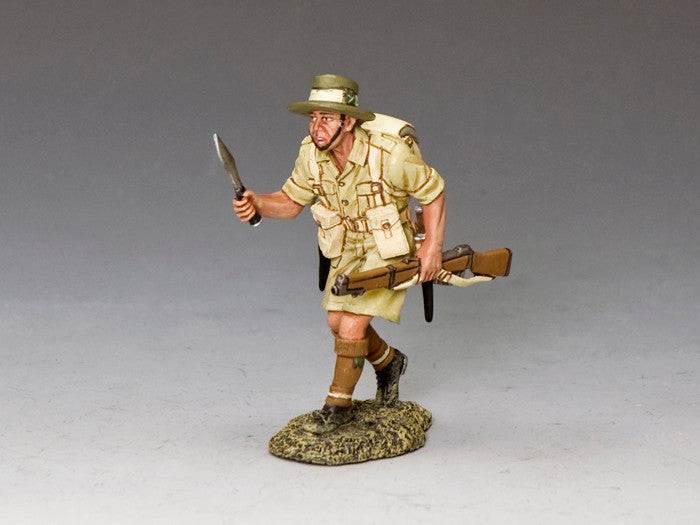 Gurkha Attacking with Kukri