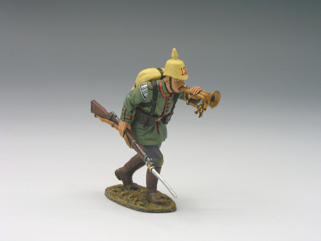 Running with Rifle & Bugle