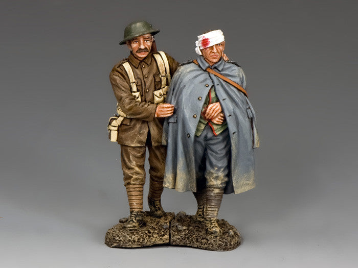 Walking wounded and escort