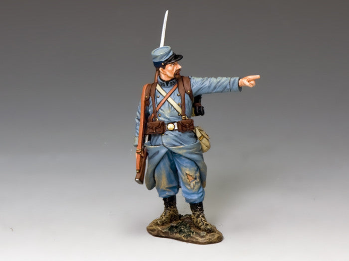 Pointing Poilu WWI French