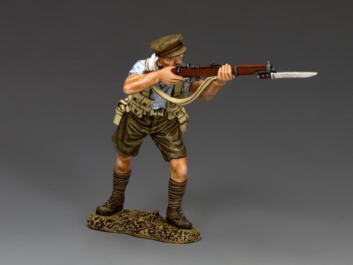 Advancing Rifleman (Blue Shirt)