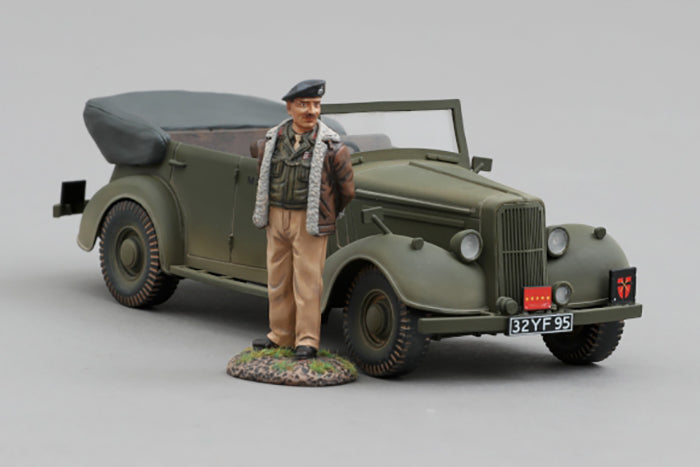 Super Snipe Allied Staff Car with Monty - Olive Drab