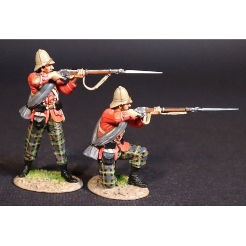 Two Firing 91st Regiment (Princess Louise's Argyll Shire Highlanders)