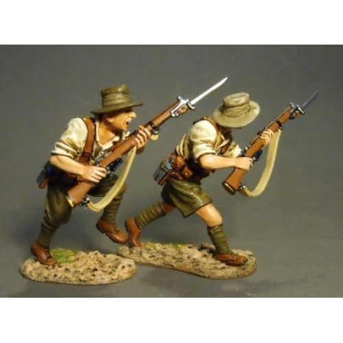 ANZACs Charging - White Shirts, Gallipoli