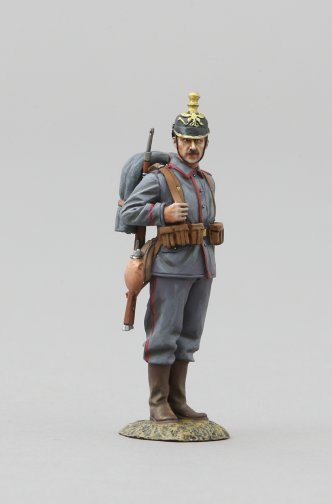 German Artillery Parade Soldier Looking Right