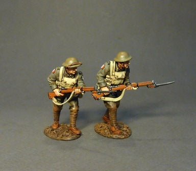 2 Infantry Advancing   (2 pcs)